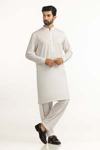 Ensemble Salwar Kameez pour Hommes, Tailles Personnalisées 2026, Style Indien et Pakistanais, Kurta Pajama Coupe Slim Anti-Plis pour Adultes - Product Image 4