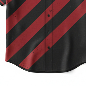 Premium Baseball Jersey Tackle Twill Embroidery Street Style Hipster Oversized Short Breathable Shirt Blank Training <b>Uniform</b> - Product Image 2