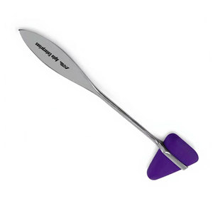 Marteau de réflexes Taylor violet de 7,5 pouces, instrument médical chirurgical en acier inoxydable de qualité allemande pour diagnostic neurologique - Product Image 6