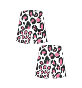 กางเกงขาสั้นลายเสือดาวสำหรับผู้ชาย Ferocious Clothing ไซส์ใหญ่ เอวยางยืด สวมใส่สบาย - Product Image 1