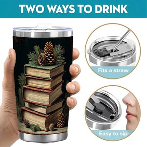Stainless Steel Tumbler 20oz Double Wall Insulated Portable <b>Drink</b> Cup Outdoor Picnic Use - Product Image 5