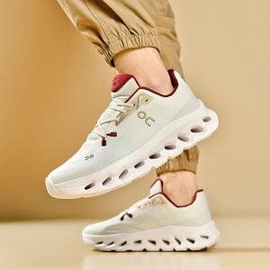 Chaussures de marche respirantes en mesh pour hommes, légères, avec semelle EVA amortissante, décontractées, pour toutes les saisons, chaussures de course - Product Image 4