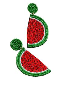 ต่างหูแบบห้อยประดับลูกปัดสุดหรูทำด้วยมือมีหลายสีให้เลือก - Product Image 4