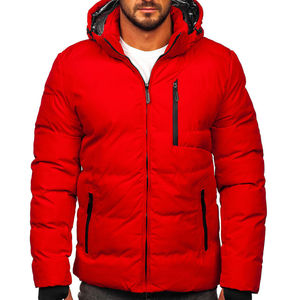 2025 New Arrival High Quality Custom Men's Puffer <b>Jacket</b> Breathable and Plain Dyed for Winter Reasonable Price - Product Image 1