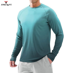 Camiseta de Compresión de Manga Larga Estilo MMA, Protección UV, Transpirable, con Estampado por Sublimación - Product Image 1