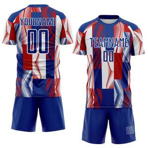 เสื้อฟุตบอลแบรนด์ส่วนตัว ชุดฟุตบอลสั่งทำ ชุดกีฬา จัดส่งรวดเร็วสำหรับตัวแทนจำหน่ายทีม - Product Image 3