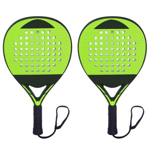 Raqueta de Tenis Profesional Personalizada de Alta Calidad, Venta Especial, Diseño Personalizado Verde y Negro, Servicio OEM, Raquetas Deportivas - Product Image 6