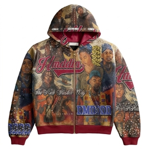 Mens <b>500</b> <b>GSM</b> Heavyweight <b>Hoodie</b> Oversized 100% Cotton Fleece Drop Shoulder Custom Logo Streetwear Pullover Spring - Product Image 6
