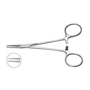 Pinces chirurgicales hémostatiques manuelles de haute qualité CE Halstead-Mosquito, pointe droite, mâchoires fines dentelées - Product Image 1