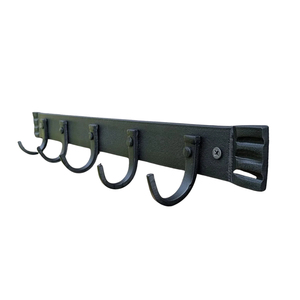 Gancho Doble de Metal Sólido con Acabado Dorado Antiguo, Gancho de Pared para Toallas y Batas, Resistente, Vintage, Decorativo - Product Image 6