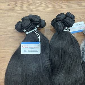 THE MOST HIGHEST QUALITY! 100% Raw Vietnamese Human Hair Super Double Drawn Many Color Handtied Weft Hair - Product Image 6