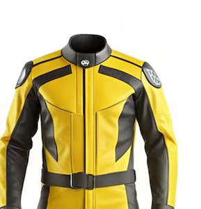 Custom Printed Casual Leather Tracksuit <b>Men</b> Full Zip Jacket Jogger Pants Set OEM ODM Private Label Factory Sample Service - Product Image 1