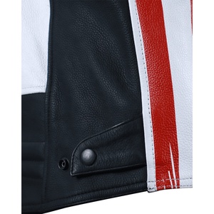 Customized Motorbike Leather <b>Jacket</b> Original Sheep Adult Newest Cowhide Branded Motorcycle Leather <b>Jacket</b> - Product Image 6