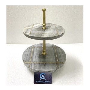 2026 Hot Selling 2 Tier Marble Cup <b>Cake</b> Display <b>Stand</b> Stone Wedding <b>Cake</b> <b>Stand</b> <b>Set</b> Mini <b>Cake</b> Pop <b>Stand</b> Marble 2 Tier <b>Cake</b> <b>Stand</b> - Product Image 1