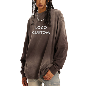 Camisetas Personalizables de Cuello en V para Hombre, Estilo Casual, Transpirables, Lisas, de Corte Regular, Nueva Moda Otoño Invierno, Color Sólido - Product Image 6