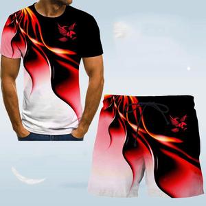 T-shirt homme en coton 100% (220g) à manches courtes, impression numérique par sublimation, motif intégral. - Product Image 3