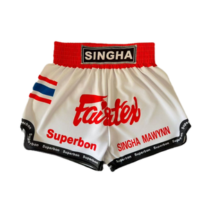 กางเกงกีฬาชกมวย กางเกงไทยชกซานด้า กางเกงฝึกซ้อม กางเกงออกกำลังกายเอวสูง กางเกงฟิตเนส กางเกงชกมวยแบบสั่งทำ - Product Image 3