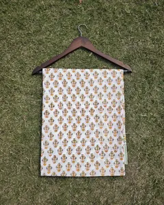 Pure Cotton Summer <b>Sarong</b> Lightweight Breathable Fabric Wrap for Women Beach Wear Swimsuit Floral Print Pareo at Bulk Price - Product Image 6