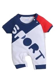 Vente en gros de barboteuses en coton et bambou bio à impression réactive personnalisées avec fermeture éclair pour bébés grenouillères douces pour l'été vêtements tricotés pour bébés - Product Image 5