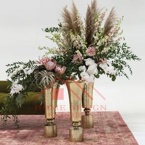 Trompette mariage centres de table Vases pour la décoration intérieure grands pots de fleurs trompette Vases pour la maison hôtels et restaurants meilleur vendeur - Product Image 4