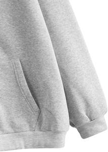 Oversized Custom Zipper Hoodie Heavy Duty Blank Streetwear Casual Breathable Hoodie - Product Image 4