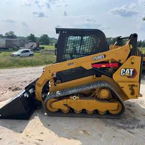 รถตักล้อยาง CAT 259D3 แบบดีเซล ชนิดตีนตะขาบ สีเหลือง ยี่ห้อแคตเตอร์พิลลาร์ - Product Image 2