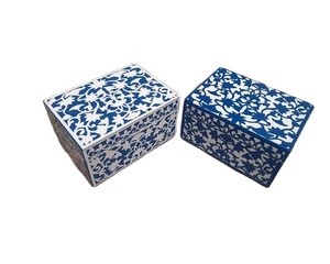 Offre Spéciale luxe os incrustation boîte à bijoux qualité artisanat Vintage bois métal Design pour la fête des mères fête des pères cadeau d'affaires - Product Image 1