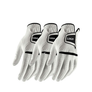 Gants de golf en cuir Cabretta antidérapants en gros, avec logo personnalisé, en cuir de mouton Cabretta - Product Image 3
