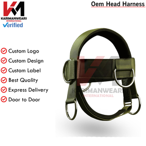 Extra Strong Head <b>Harness</b> with Comfortable Head Padding and Secure Chain Hook for Intense Resistance Training Sessions - Product Image 4