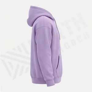 Fabricant de sweats à capuche unisexes OEM ODM pour l'hiver, sweat-shirt en molleton doux, production en gros, broderie personnalisée, 100% coton - Product Image 3
