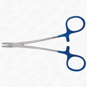 Qualité optimale et de précision 12.5 cm Fournitures médicales professionnelles Porte-aiguille Derf à usage unique Instruments médicaux droits - Product Image 2