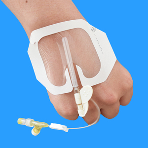 Y Tế Dùng Một Lần Trong Suốt Vết Thương Băng Iv Bắt Đầu <span class=keywords><strong>Kit</strong></span> Hình Chữ U Indweling Kim Cố Định Iv Ống Điện Sửa Chữa Thiết Bị Nhà Máy - Product Image 5