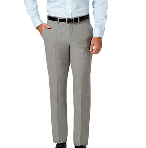 Pantalones Casuales de Hombre Estilo Urbano, Pantalones de Vestir Ajustados con Cintura Elástica Superflexible, Pantalones Chinos Formales Transpirables - Product Image 4