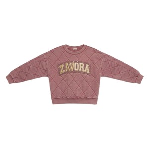 Sudadera de algodón acolchada para mujer, cuello redondo, premium, de invierno, manga larga, gruesa, tipo jersey, con capucha, OEM, bordada - Product Image 3