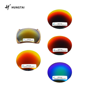 Lentille optique anti-lumière bleue Hungtai PCPL-A5 avec revêtements AR et miroir - Super hydrophobe (résistant à l'huile) et anti-buée - Product Image 1