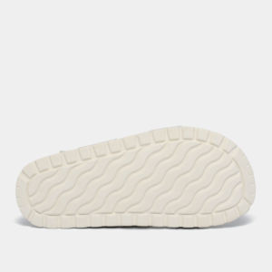 Sandalias de Plataforma con Tiras Cruzadas para Mujer, Color Blanco Crema, de Secado Rápido, con Parche de Goma y Correa de Talón Extraíble - Product Image 3