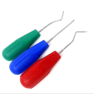 Élévateurs dentaires vétérinaires de haute qualité, instruments chirurgicaux pour racines, élévateurs dentaires vétérinaires courbes et droits - Product Image 1