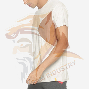 T-shirt formel hip-hop pour homme en polyester/coton de haute qualité, entièrement personnalisable, manches courtes. - Product Image 3