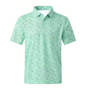 Polo pour homme personnalisé en gros, polo multicolores à sublimation, produit en promotion - Product Image 1