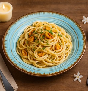 Sky Blue Stoneware Pasta & Dinner <b>Plate</b> Handcrafted <b>Ceramic</b> Pasta Bowl <b>Plate</b> Hand-Glazed <b>Ceramic</b> Serving <b>plate</b> - Product Image 1