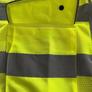 Customizable Hi-Vis Safety Vest with Multi-Protection High Visibility Reflective Safety Vest Breathable Mesh Workwear Waistcoat - Product Image 2