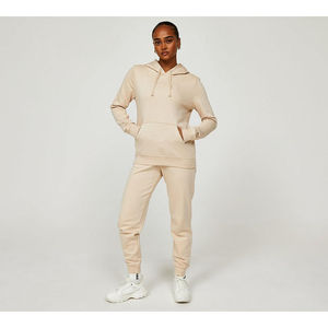 Conjunto Deportivo Casual de Invierno para Mujer, Talla Grande, con Logotipo Personalizado, Sudadera con Capucha y Pantalones Deportivos de Dos Piezas - Product Image 5