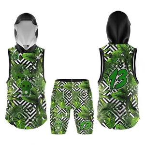 Flag Football Uniform Set Custom Team Name Number Plus Size Breathable Sportswear Wholesale - Product Image 2