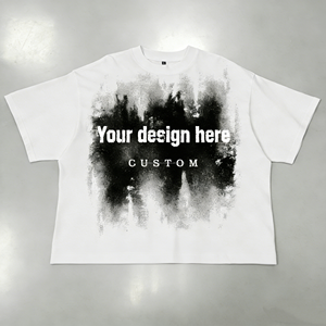 Camiseta Negra de Manga Corta para Hombre, Diseño de Personajes con Serigrafía Frontal, Cuello Redondo, Corte Regular, Tejido Casual, 100% Algodón, Estilo Hip Hop - Product Image 4