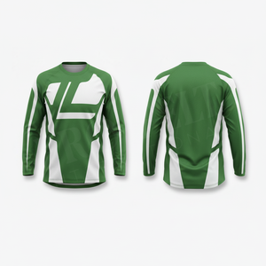 Maillot de motocross à manches longues, prix de gros, respirant, séchage rapide, léger, pour le cyclisme et la course moto - Product Image 2