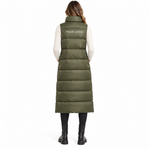 Women's Fashion Puffer <b>Vest</b> Winter Warm Waistcoat Private Label Brand Manufacturingpremium quality women puffer <b>vest</b> wholesale - Product Image 2