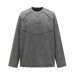 เสื้อยืดผู้ชายทำจากผ้าฝ้าย 100% สำหรับขาย ไซส์ผู้ใหญ่ สไตล์ไฮสตรีท เหมาะสำหรับใส่กลางแจ้ง - Product Image 1
