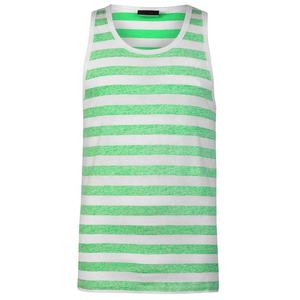 Camiseta sin mangas informal de verano para hombre, transpirable, con encaje, de secado rápido, ajustada, estilo gimnasio, inspirada en el baloncesto, de malla, para fitness - Product Image 1
