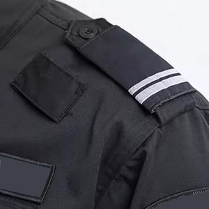 Conjunto de Uniforme de Seguridad para Hombre, Color Sólido, Camisa y Pantalones de Poliéster/Algodón, Detección de Agujas, Todas las Temporadas, Precio Económico - Product Image 5