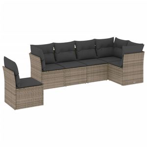 Dark Grey <b>Garden</b> <b>Sofa</b> Set - Product Image 2
